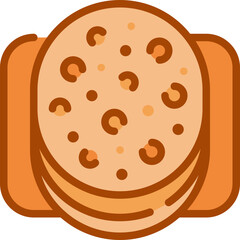 naan two tone icon