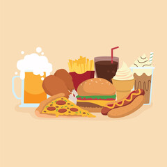 junk food, fast food unhealthy