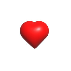 red heart 3d
