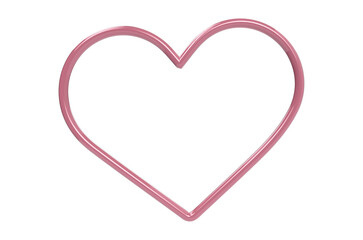 heart isolated on transparent background