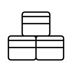 Get your hold on this beautifully designed icon of nanaimo bar, editable vector