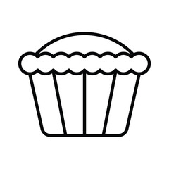 Creatively designed vector of butter tart in modern style, ready to use icon