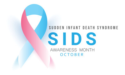 Sudden Infant Death Syndrome awareness month. background, banner, card, poster, template. Vector illustration. - obrazy, fototapety, plakaty