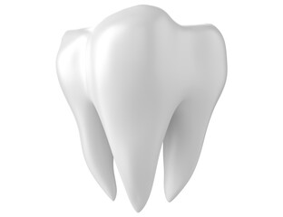 tooth isolated on transparent background
