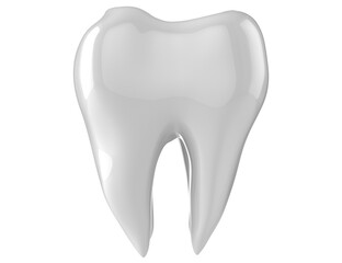 tooth isolated on transparent background