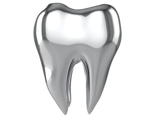 tooth isolated on transparent background