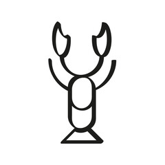 crustacean allergen icon