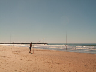 Playa de Punta Umbr&iacute;a, Huelva, Andaluc&iacute;a, Espa&ntilde;a.