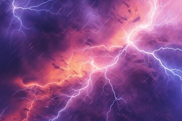 Dynamic Lightning Abstract Background Electrifying Artistry, Generative AI
