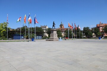 La place Rapp, ville de Colmar, département du Haut Rhin, France © ERIC