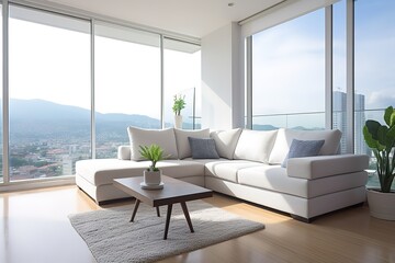 Fototapeta na wymiar living room interior,Generative AI