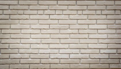 brick wall background, Cream and white brick wall texture background. Brickwork and stonework flooring interior rock old pattern design. concrete, grunge, structure,  AI generated	