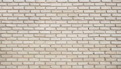 brick wall background, Cream and white brick wall texture background. Brickwork and stonework flooring interior rock old pattern design, construction, brown, stone, abstract,   AI generated	