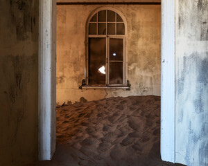 ghost town ,Kolmanskop, Namibia, africa