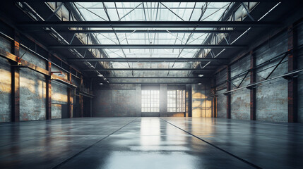 Obraz premium Industrial design space.