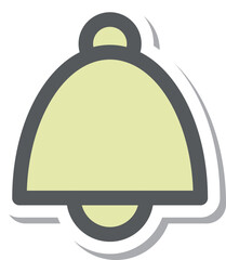 ステッカー風ミニミニアイコン　ベル