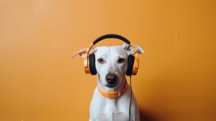 Rhythmic Woofers: Dog in Headphones Pumps Up the Volume and Dances