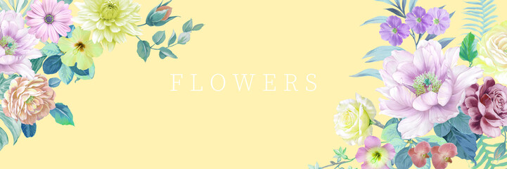 Beautiful floral pattern