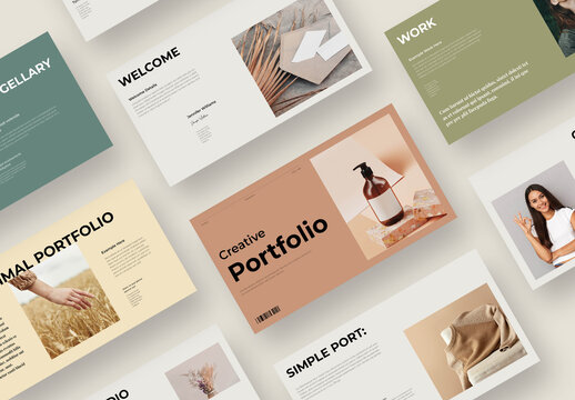 Creative Portfolio Presentation Template