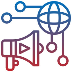 NETWORK MARKETING line icon,linear,outline,graphic,illustration