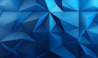 Obraz premium Geometrical Pattern, Blue