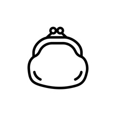 Women s wallet icon. Women s things element. Premium quality graphic design. Signs symbols collection, simple icon for websites, web design, mobile app, info graphics on white background