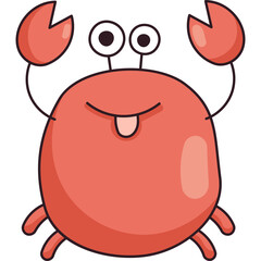 Crab Cute Character