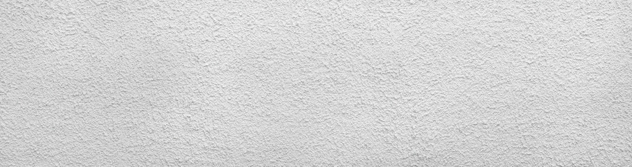 Fototapeta Hellgrau weiße Rauputz Wand mit vielen kleinen schwarzen Punkten in der sehr groben Oberfläche - Panorama Nahaufnahme obraz