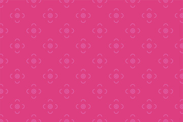 Luxury seamless pattern in pink colors. Elegant background vector illustration.