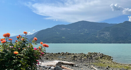 Oliver's Landing Beach, Furry Creek, British Columbia, Canada