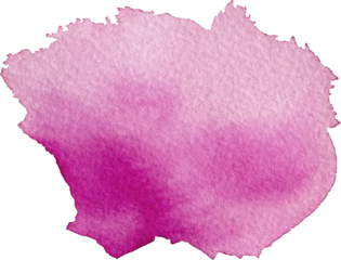 Contemporary artistic Red abstractive watercolor spot isolated on a white background