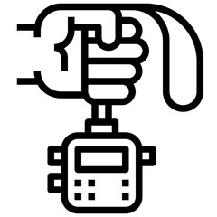 speed line icon,linear,outline,graphic,illustration