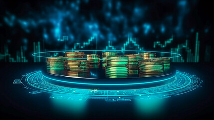 finance, economy, digital ,online, Generative AI