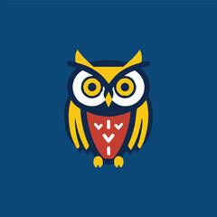 Simple and Modern owl Logo for company, business, community, teams