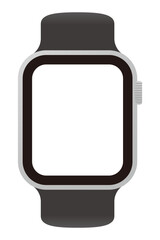 スマートウォッチのイラスト素材