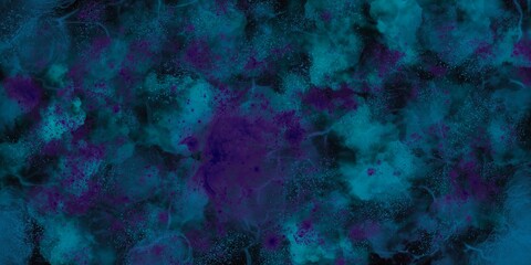 deep blue scratch marble watercolor underwater blue background abstract art painting type modern design