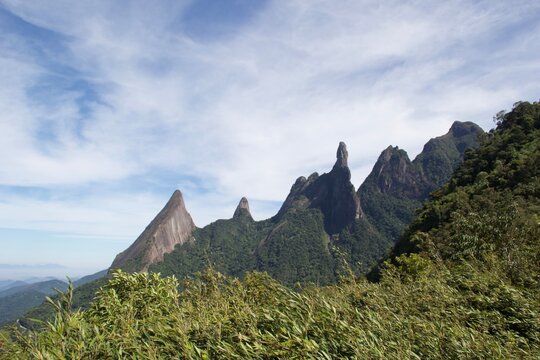 Serra dos Org&atilde;os em Teresopolis no Rio de Janeiro