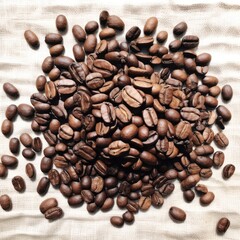 Naklejka premium coffee beans