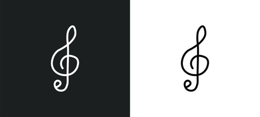 line icon in white and black colors. flat vector icon from collection for web, mobile apps and