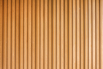 Modern stylish solid wooden battens wall - 617045659