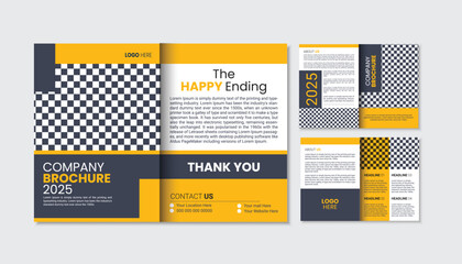 corporate company profile or brochure design template