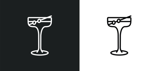 manhattan line icon in white and black colors. manhattan flat vector icon from manhattan collection for web, mobile apps and ui.