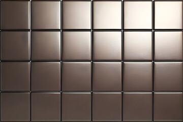 abstract metal tile wall texture background for interior or exterior design.