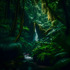Into the Wild. Tropical Forest