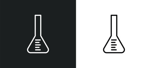 volumetric line icon in white and black colors. volumetric flat vector icon from volumetric collection for web, mobile apps and ui.