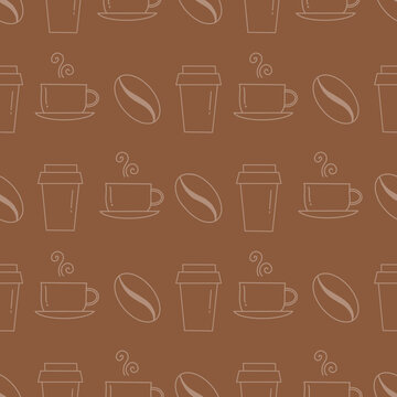 background image about coffee used in the cafe