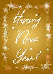 Vector Merry Christmas and New Year Card Collection with Magical Bokeh Lights Sparkle Confetti. Shiny Glitter Christmas Party Print Collection. Winter Sparkle Snowfall Design for Holiday's Poster.