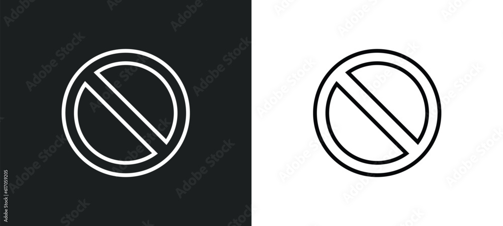 Poster no waiting line icon in white and black colors. no waiting flat vector icon from no waiting collecti