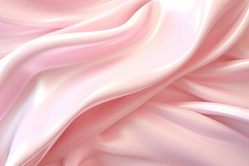 Obraz premium A pink abstract background with a white light. AI generative