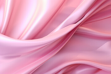 Obraz premium A pink abstract background with a white light. AI generative